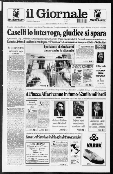 Il giornale : quotidiano del mattino